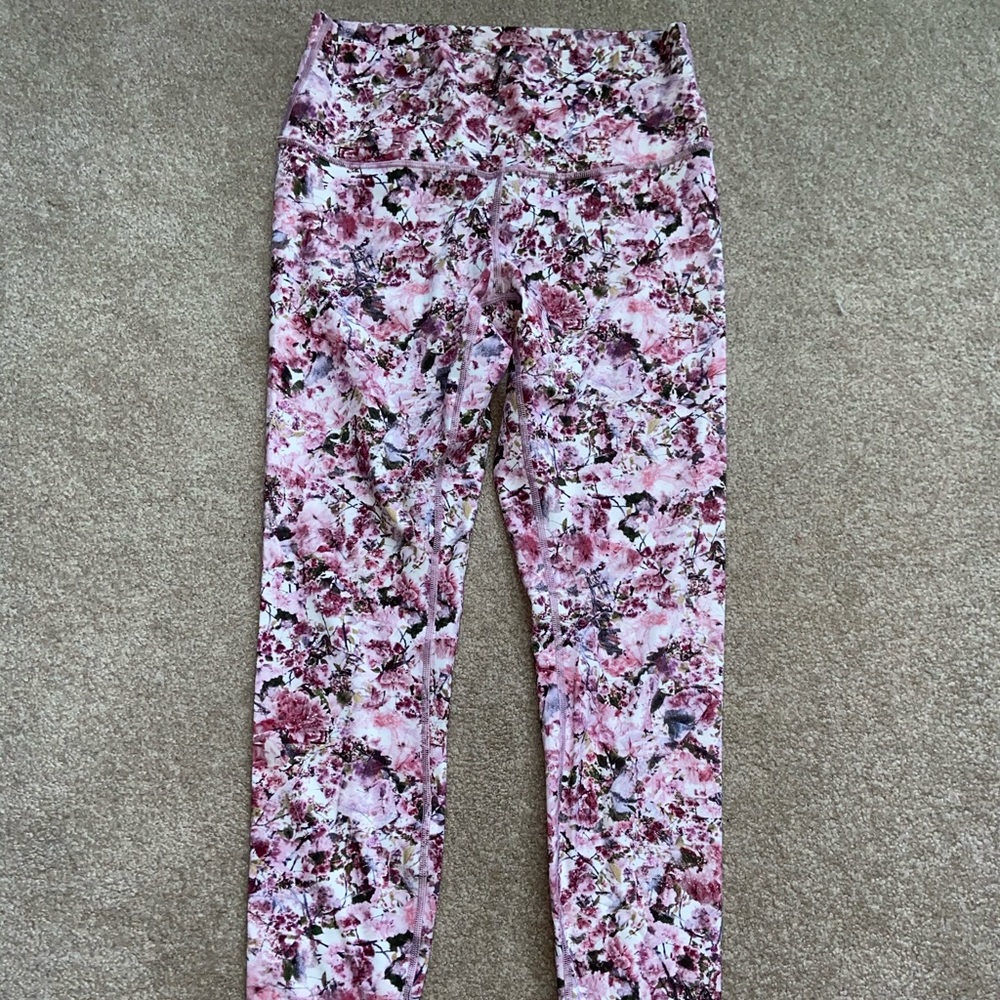 lululemon floral leggings!